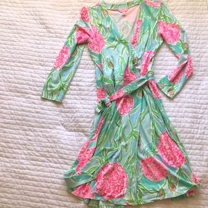 Lilly Pulitzer Going Stag Wrap dress